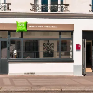 *** Otel Ibis Styles Place D'italie - Butte Aux Cailles Fransa